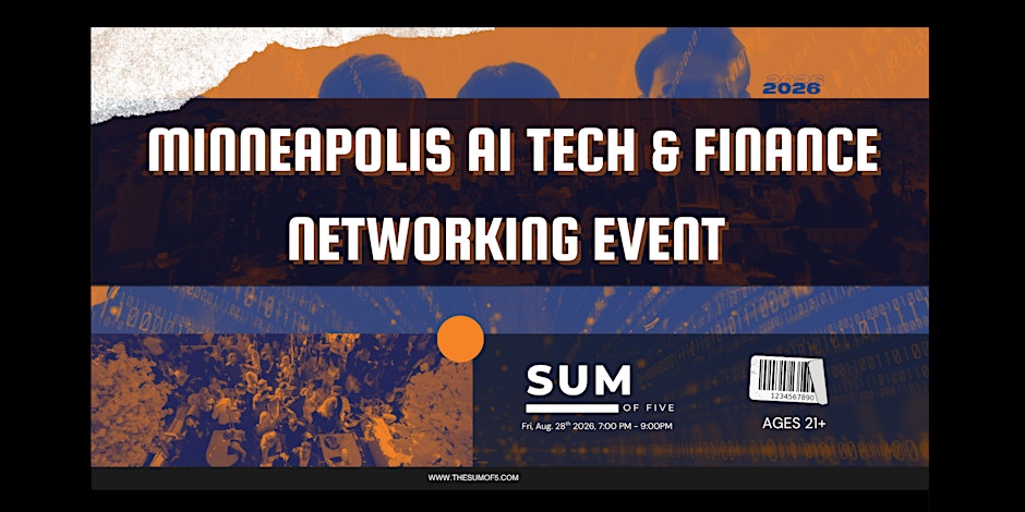 Minneapolis AI Tech & Finance Networking Event 1
